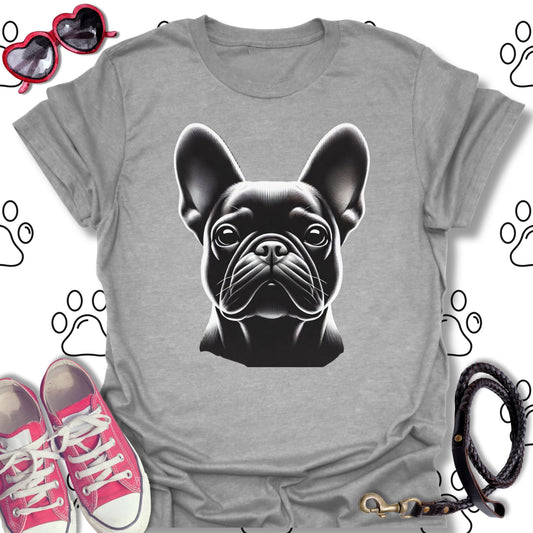 French Bulldog Monochrome Portrait