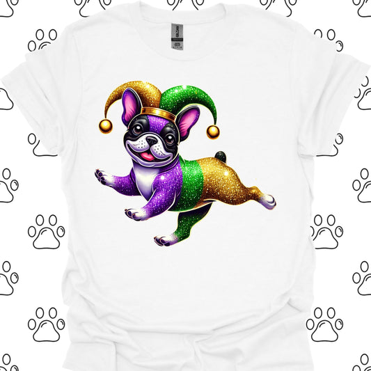 French Bulldog Mardi Gras T-Shirt