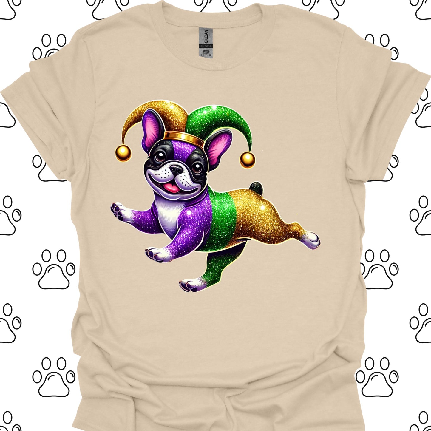 French Bulldog Mardi Gras T-Shirt
