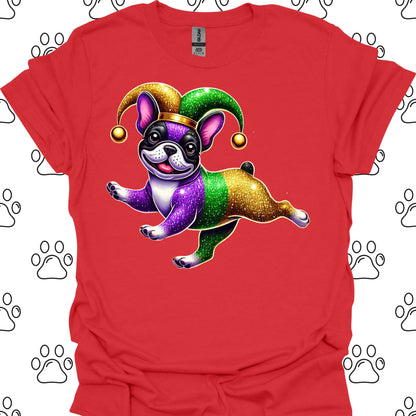 French Bulldog Mardi Gras T-Shirt