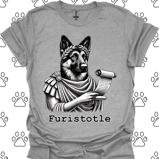 Furistotle – Philosopher Dog T-Shirt