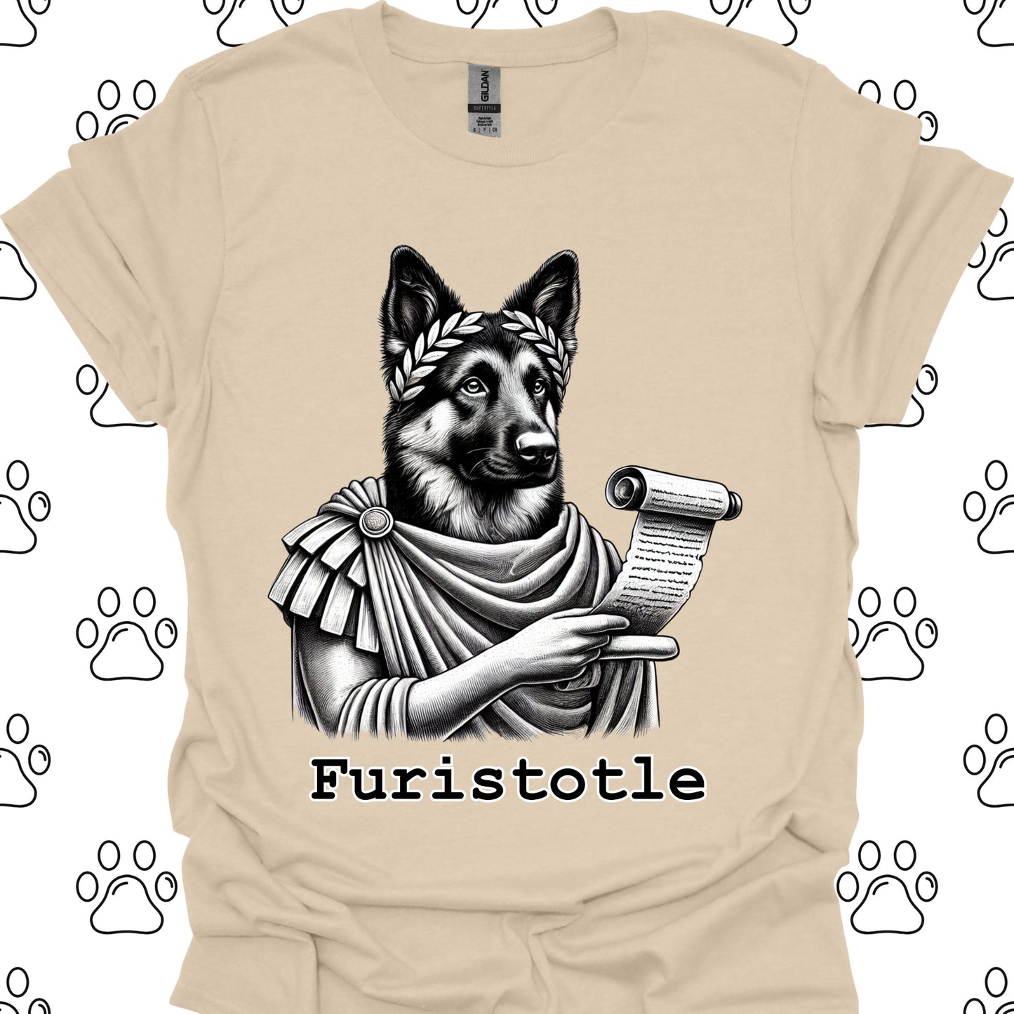 Furistotle – Philosopher Dog T-Shirt