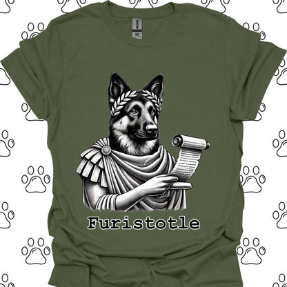 Furistotle – Philosopher Dog T-Shirt