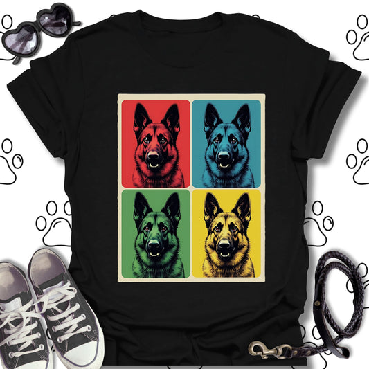 German Shepherd Pop Art Shirt