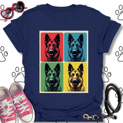 German Shepherd Pop Art Shirt