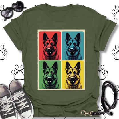 German Shepherd Pop Art Shirt