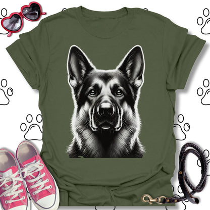 German Shepherd Portrait
