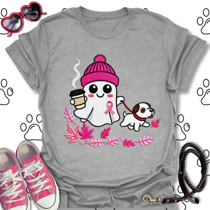 Pink Ghost Breast Cancer Awareness