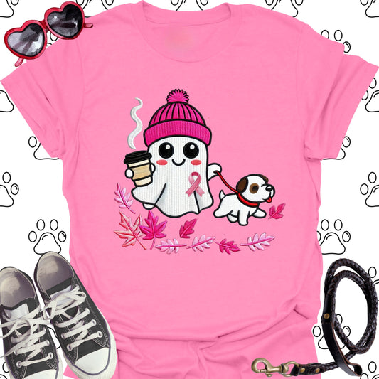 Pink Ghost Breast Cancer Awareness