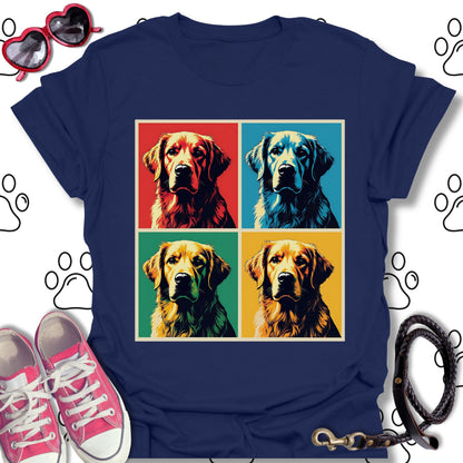 Golden Retriever Pop Art Shirt
