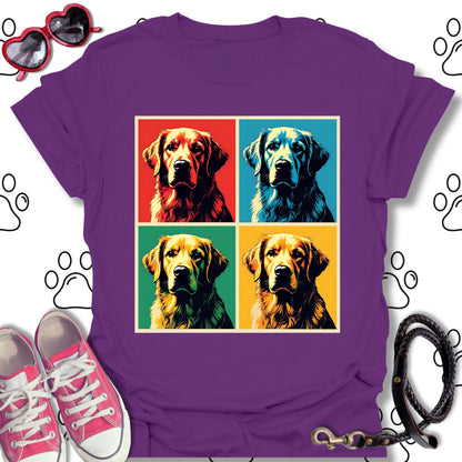 Golden Retriever Pop Art Shirt