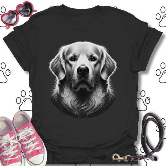 Golden Retriever Elegant Portrait