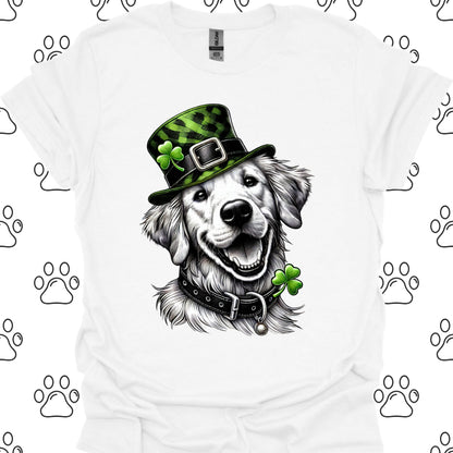 Golden Retriever St. Patrick's Day T-Shirt