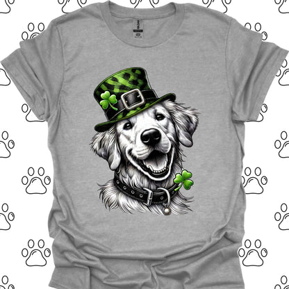 Golden Retriever St. Patrick's Day T-Shirt