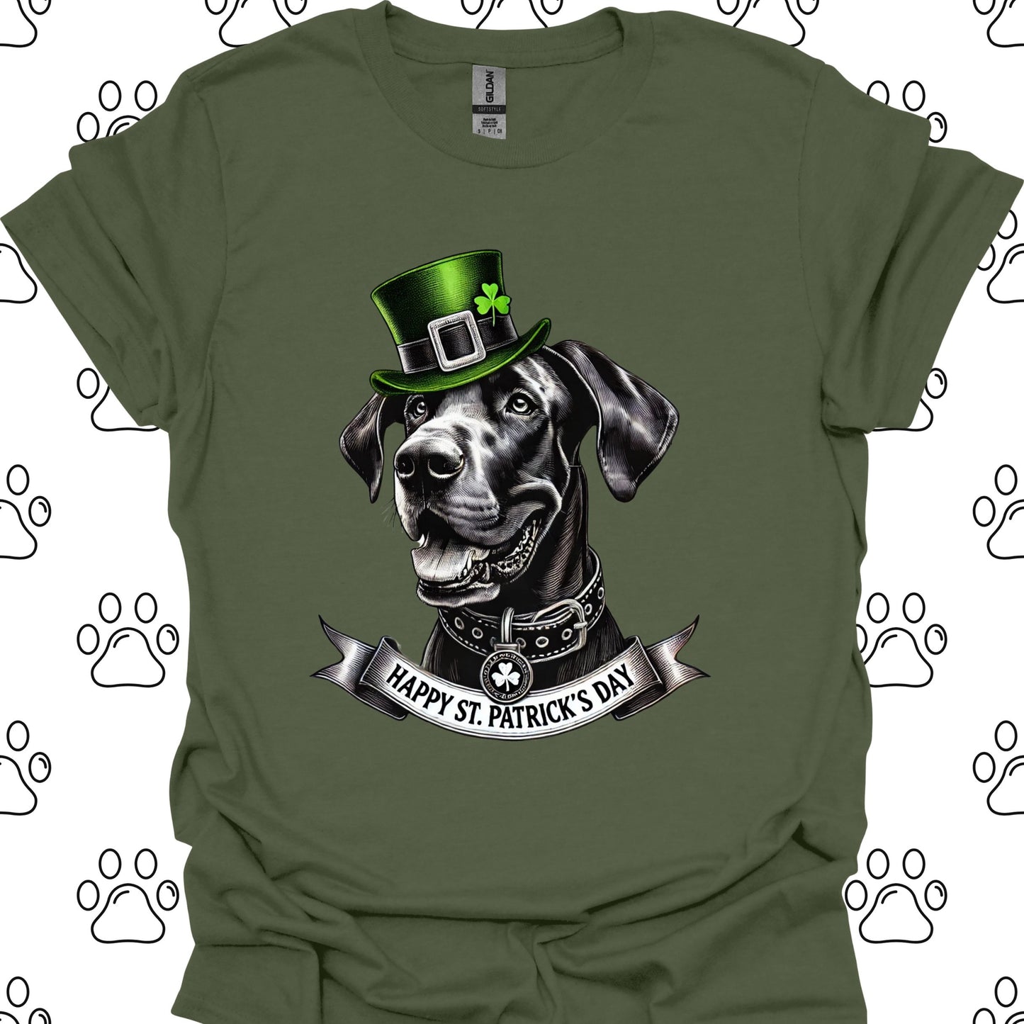 Great Dane St. Patrick’s Day T-Shirt