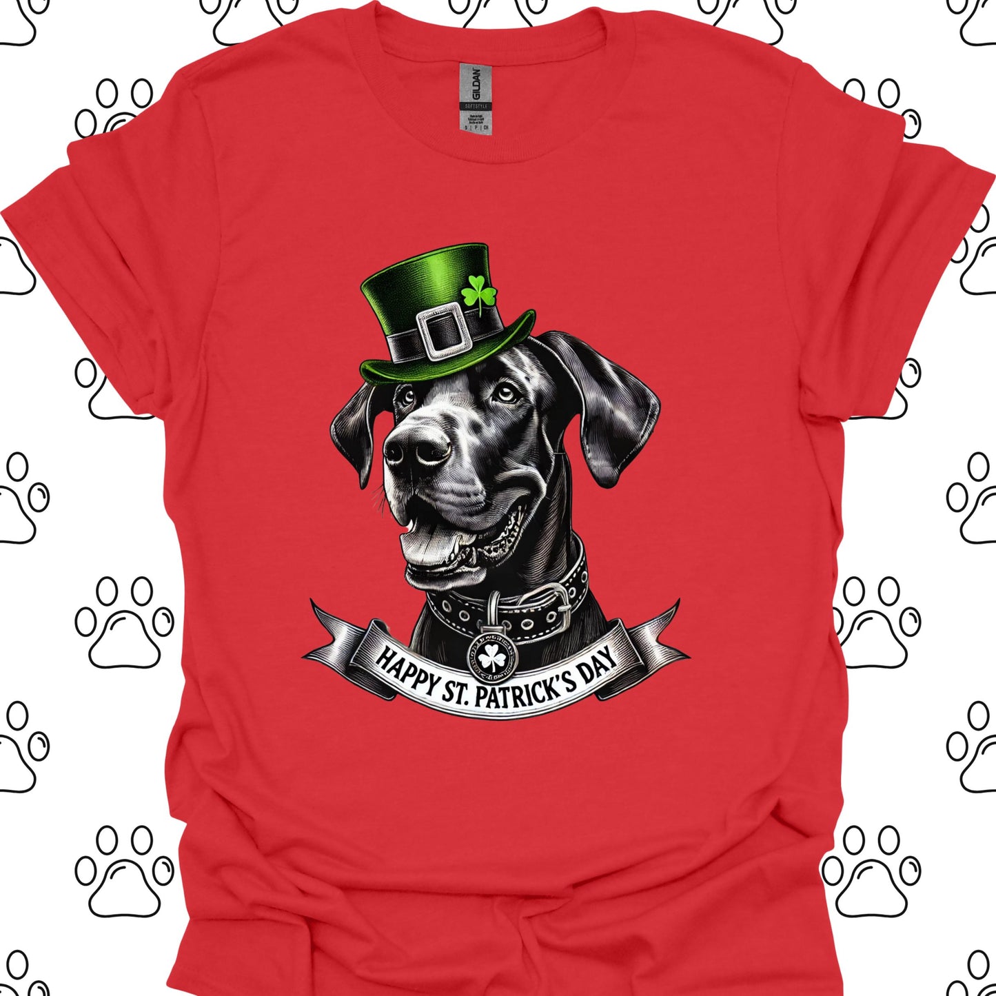 Great Dane St. Patrick’s Day T-Shirt