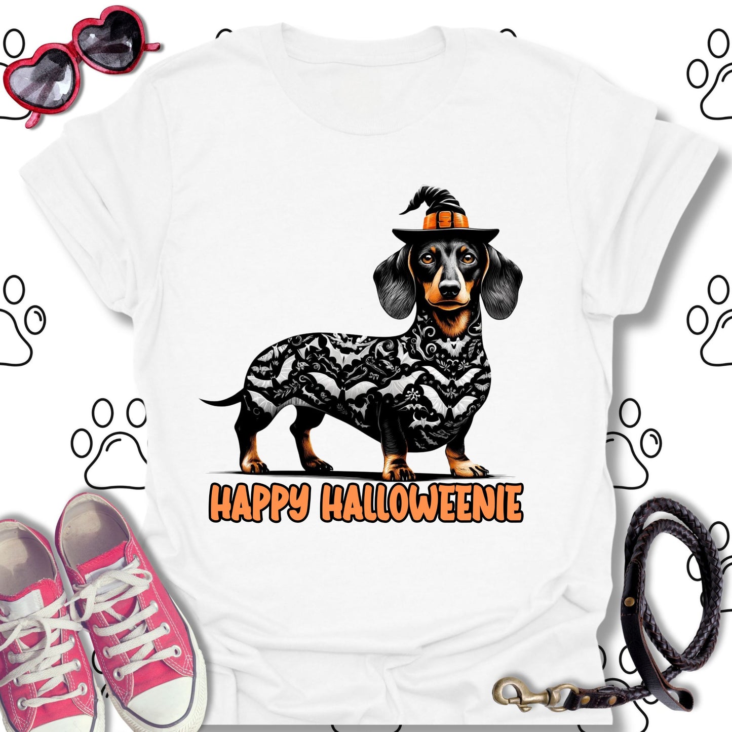 Happy Halloweenie Dachshund