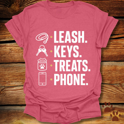 Walk Checklist T-Shirt