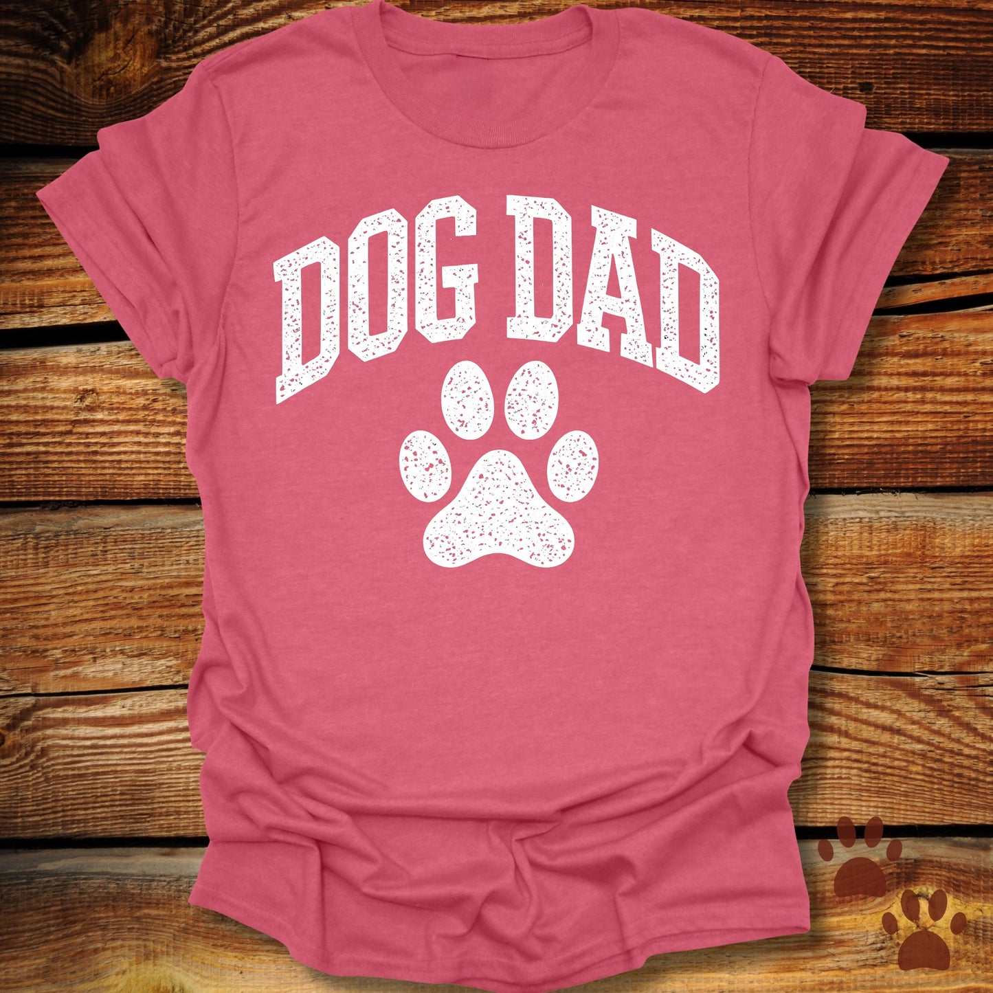 Dog Dad Paw T-Shirt
