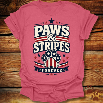 Paws and Stripes T-Shirt