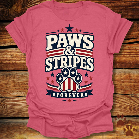Paws and Stripes T-Shirt