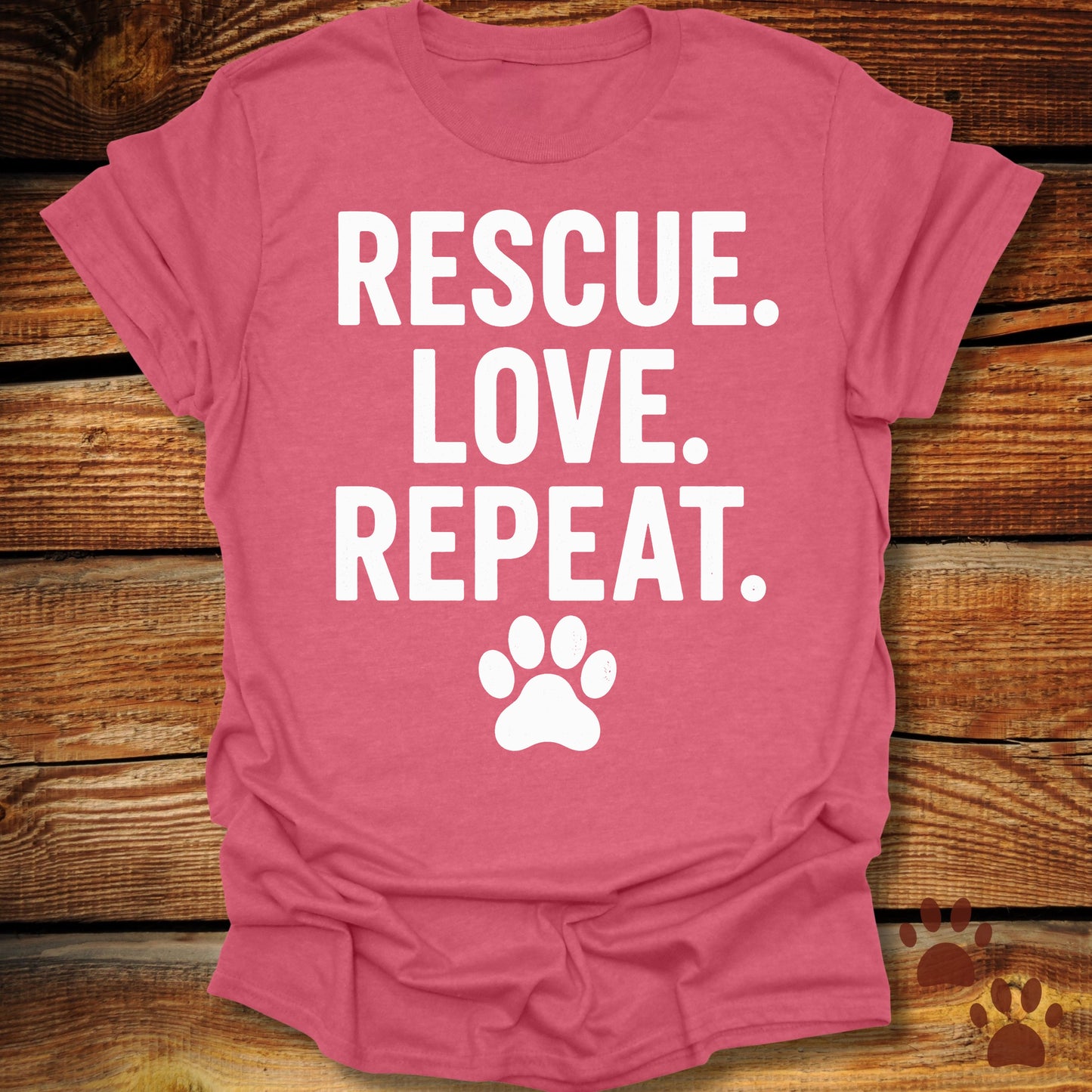 Rescue. Love. Repeat. T-Shirt