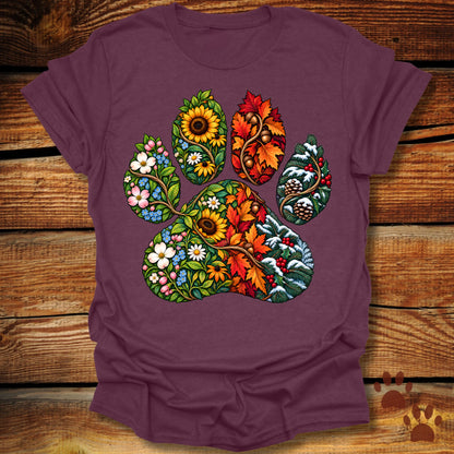Four Seasons Botanical Paw T-Shirt