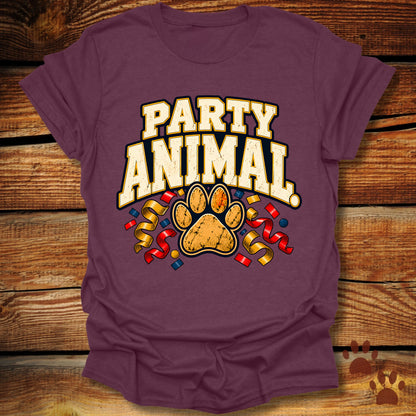 Party Animal Paw T-Shirt