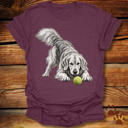 Golden Retriever Tennis Ball T-Shirt