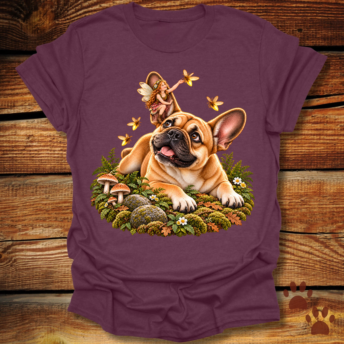French Bulldog Fairy T-Shirt