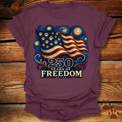 Starry Night 250 Years T-Shirt