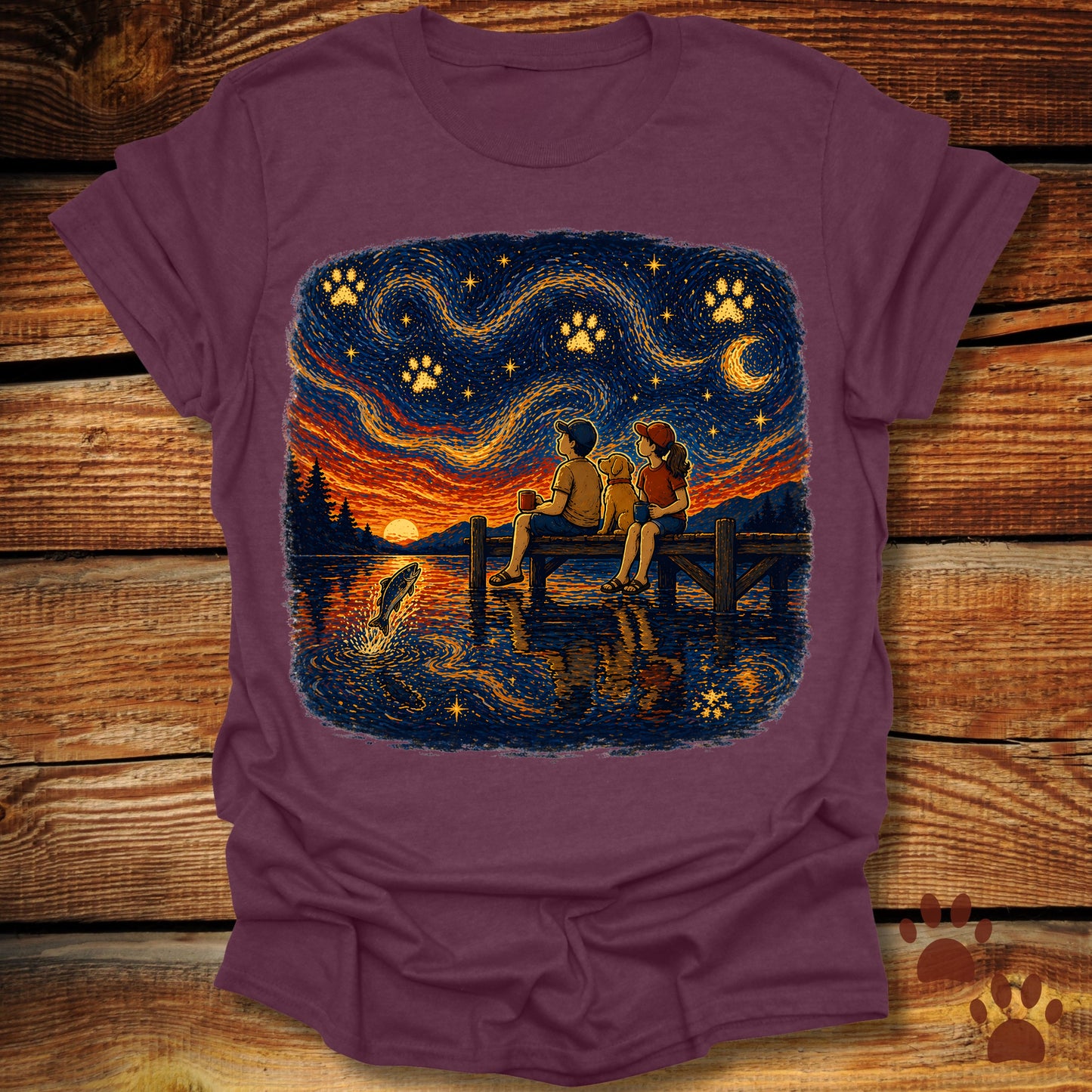 Serenity By The Lake T-Shirt