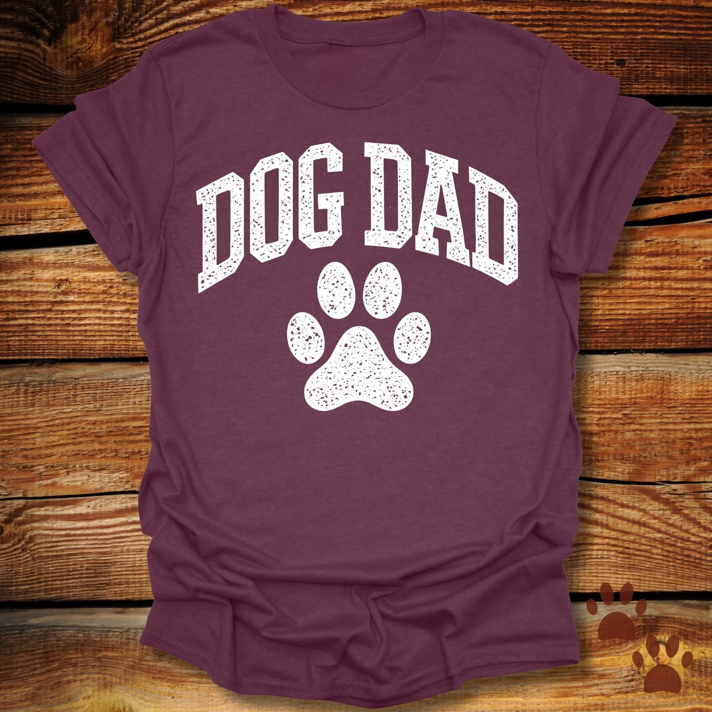 Dog Dad Paw T-Shirt