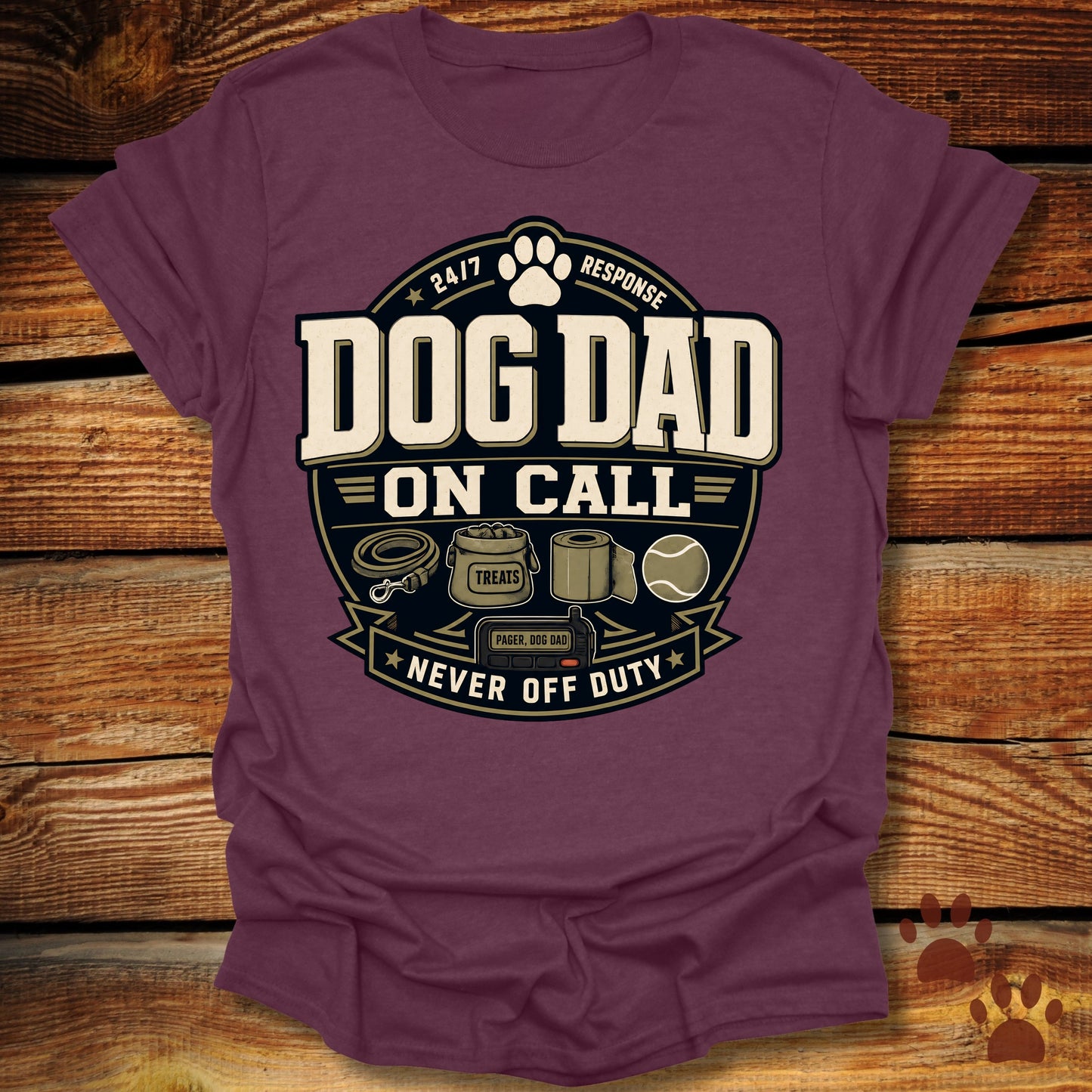 Dog Dad on Call T-Shirt