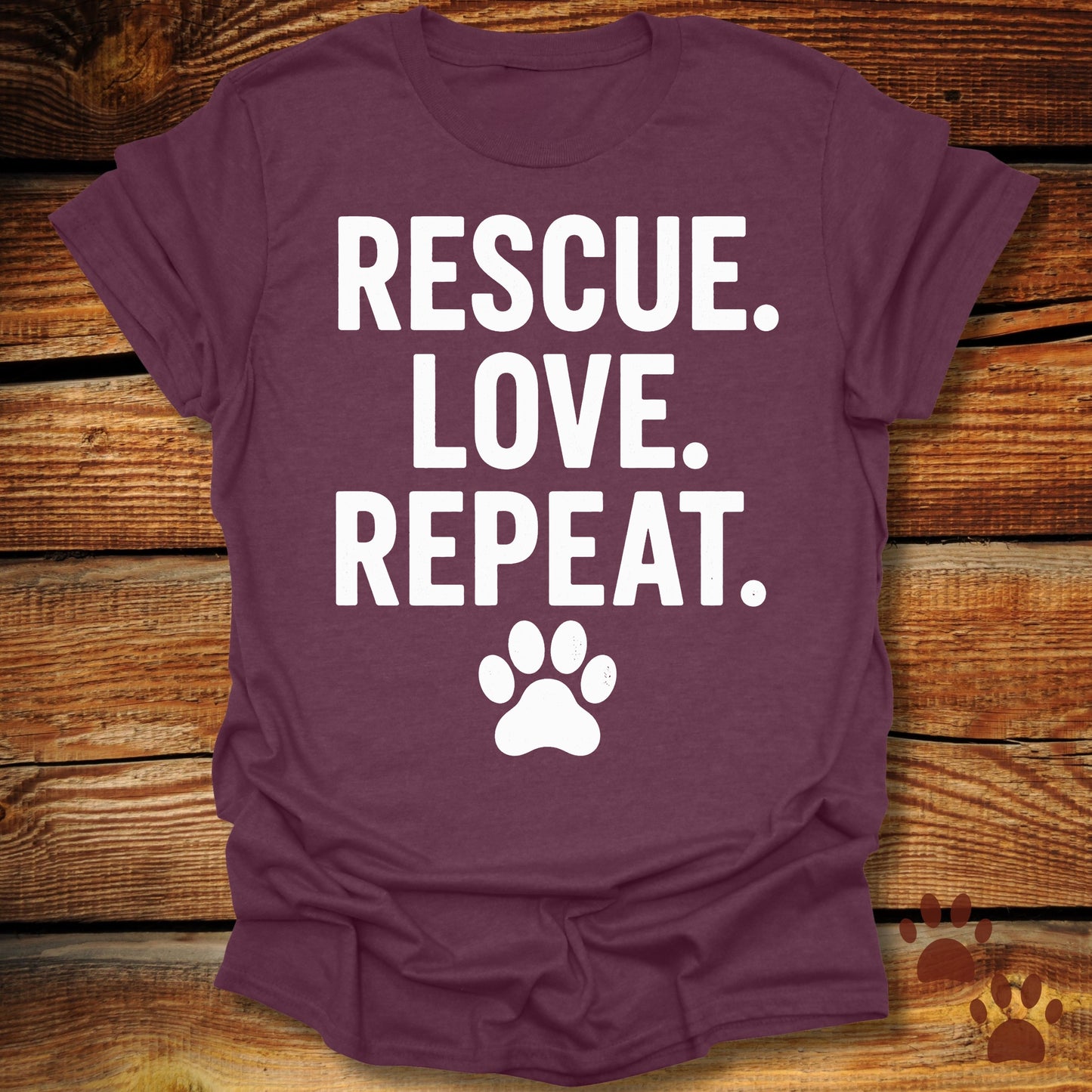Rescue. Love. Repeat. T-Shirt