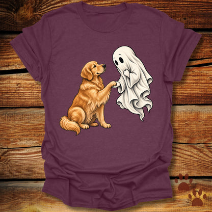 New Friend Ghost Golden Retriever T-Shirt