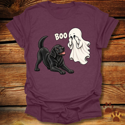 Ghost BOO Black Labrador T-Shirt