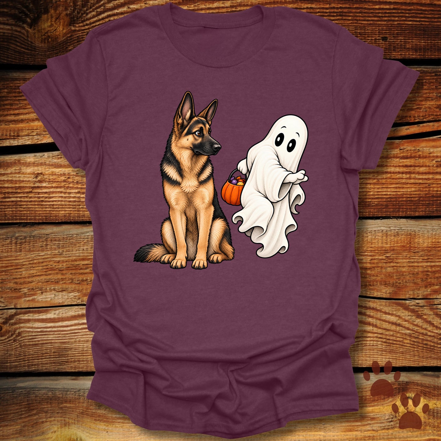 German Shepherd "Caught In The Act" T-Shirt