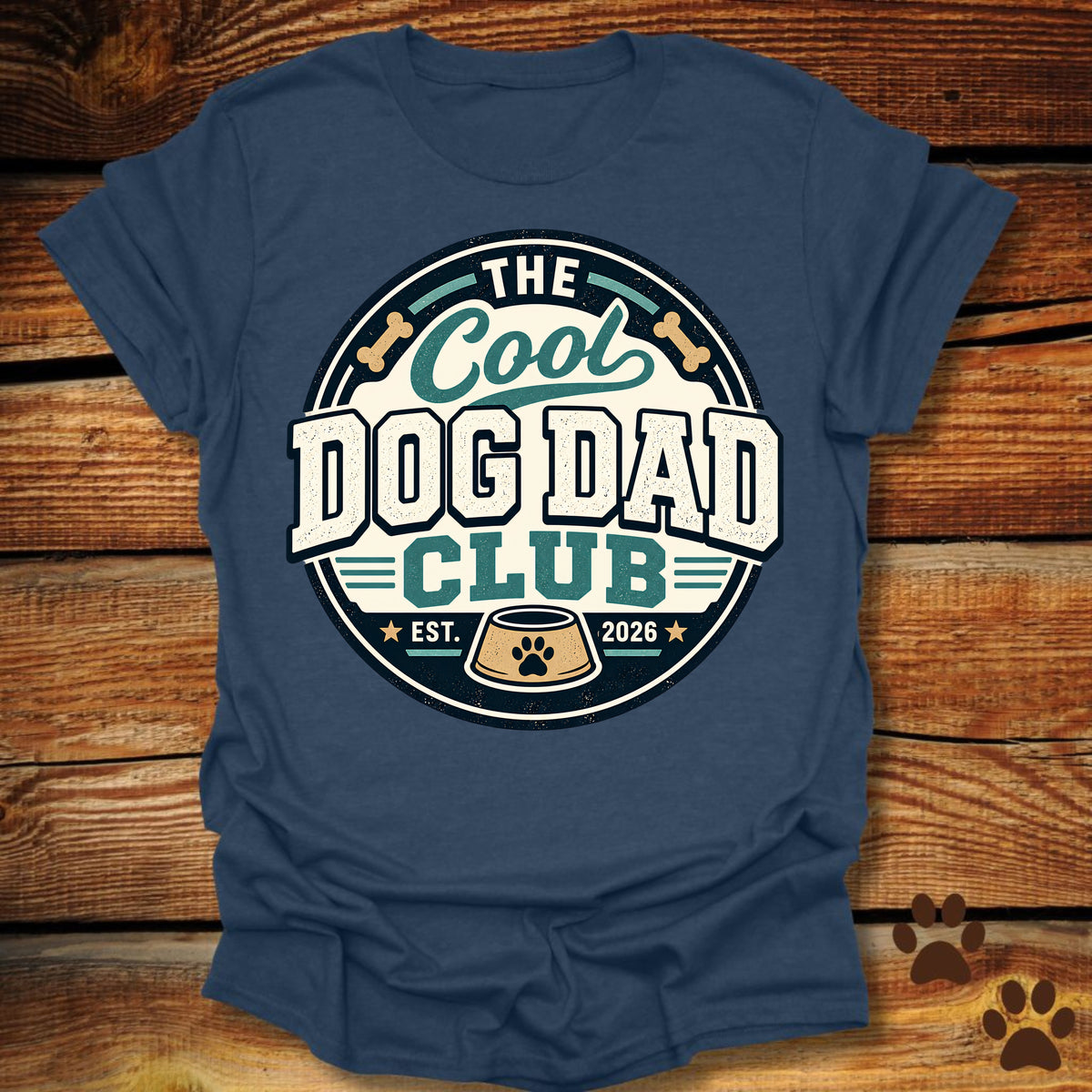 Cool Dog Dad Club T-Shirt