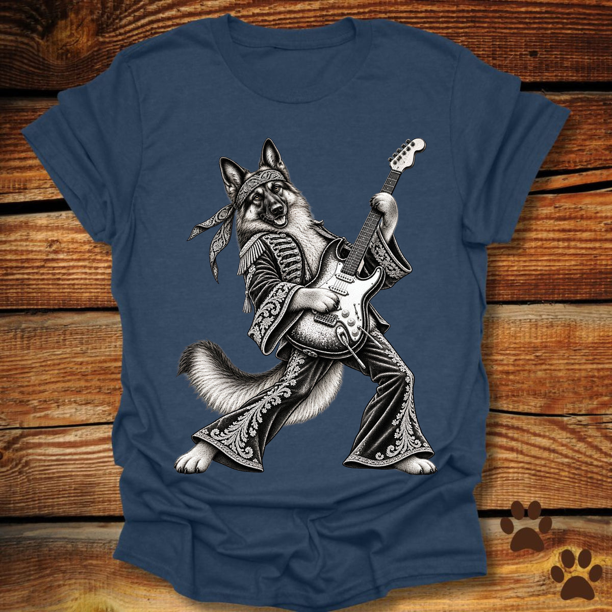 German Shepherd Rock Star T-Shirt