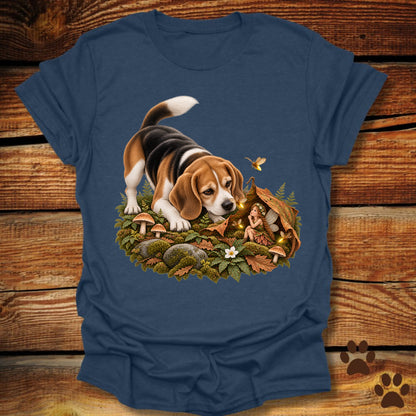 Beagle Finds a Fairy T-Shirt