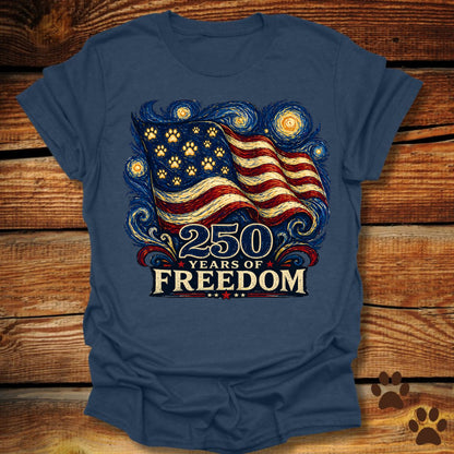 Starry Night 250 Years T-Shirt