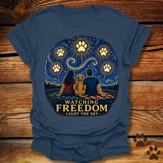 Freedom Lights The Sky T-Shirt