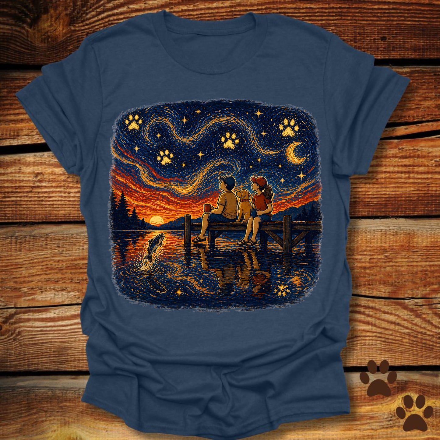 Serenity By The Lake T-Shirt