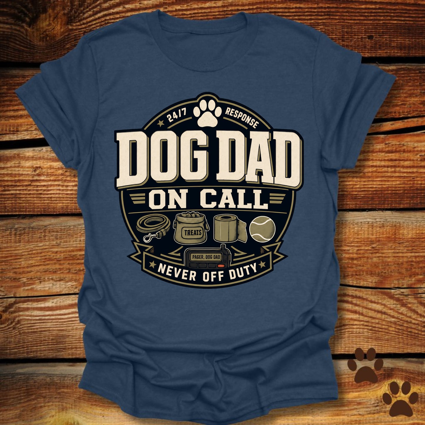 Dog Dad on Call T-Shirt