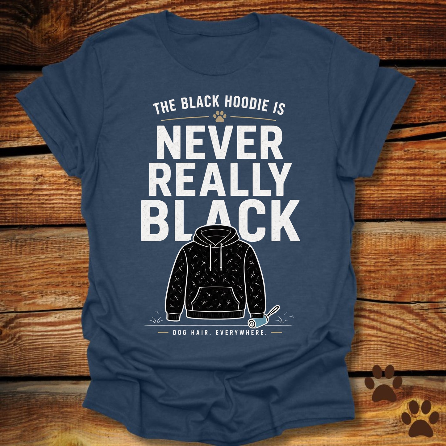 The Black Hoodie T-Shirt