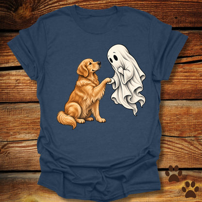 New Friend Ghost Golden Retriever T-Shirt