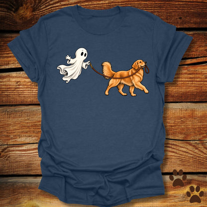 Ghost Walking the Golden T-Shirt