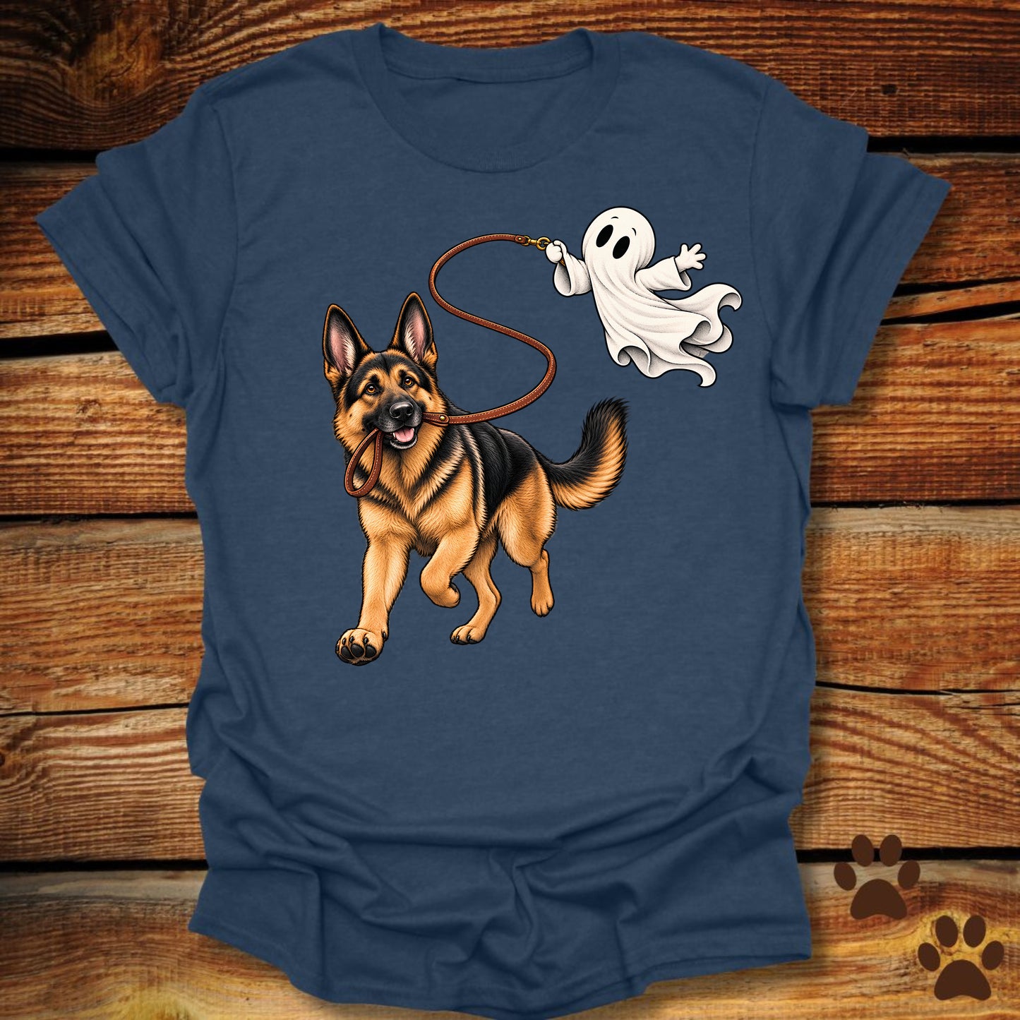 Ghost Walking the GSD T-Shirt