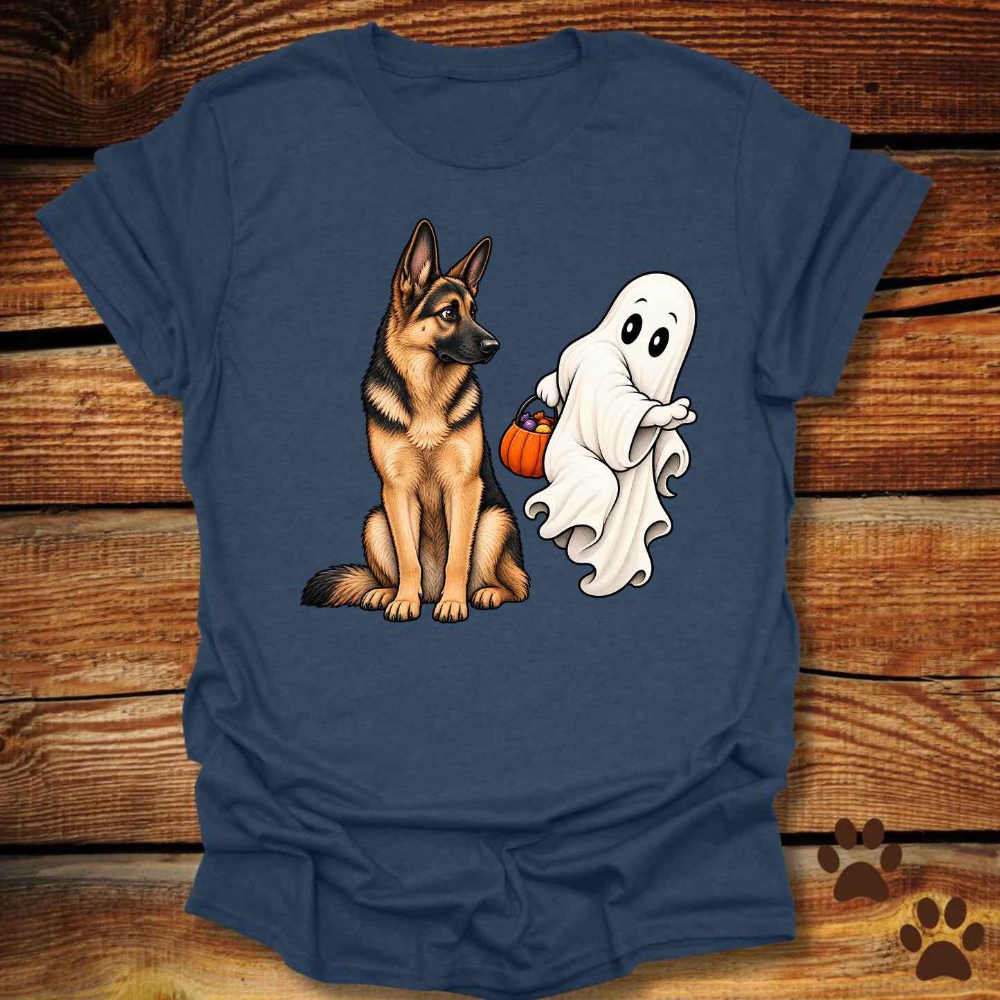 German Shepherd "Caught In The Act" T-Shirt